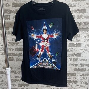 National Lampoon Christmas Vacation Black T-Shirt